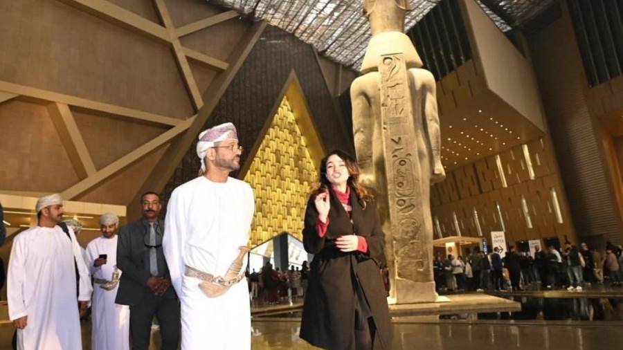 وزير خارجية سلطنة عُمان المتحف المصري الكبير الصرح الذي يجسد عراقة التاريخ المصري وإسهاماته في الحضارة الإنسانية 