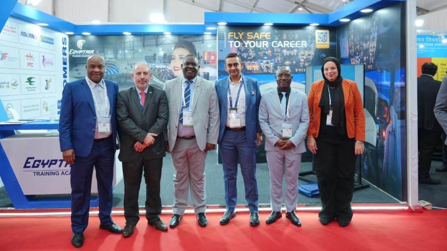 أكاديمية مصر للطيران للتدريب تعزز ريادتها العالمية بمشاركتها في معرض Wings India Airshow 2026