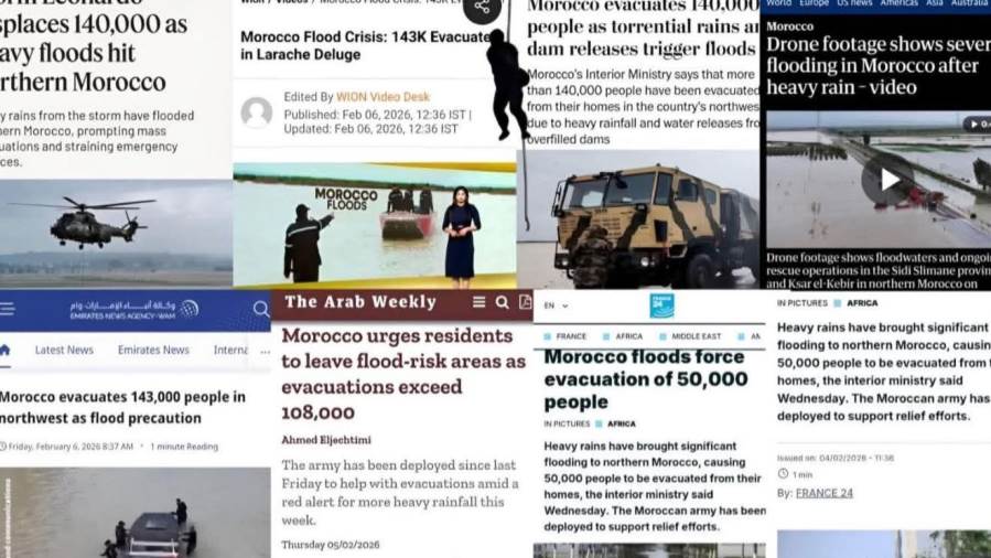 سبقت العاصفة وأنقذت الأرواح...إشادة عالمية بتدبير المغرب لعاصفة ليوناردو