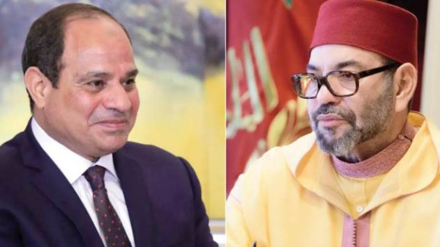 الملك محمد السادس يتلقى برقية تهنئة من الرئيس السيسي بمناسبة حلول شهر رمضان المبارك 