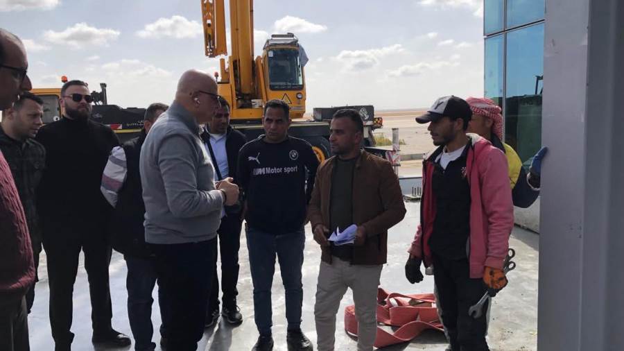 إستعدادا للموسم الصيفي.. النشار يتفقد جاهزية سيور الحقائب الجديدة بمطار العلمين الدولي