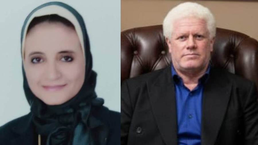 المهندس حاتم الجوهري يهنئ المهندسة منى رزق بفوزها بعضوية مجلس إدارة نقابة المهندسين 