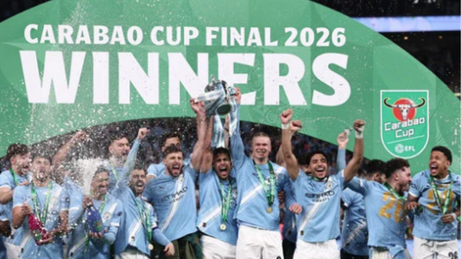 مانشستر سيتي يتوج بلقب كأس رابطة المحترفين على حساب أرسنال