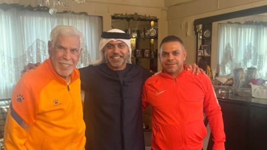 الأسطورية في كرة القدم...سفير الإمارات يزور الكابتن حسن شحاتة ويشيد بمسيرته 