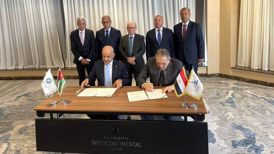 تفعيل بروتوكول تعاون اتحاد الغرف التجارية المصرية وغرفة التجارة الاردنية