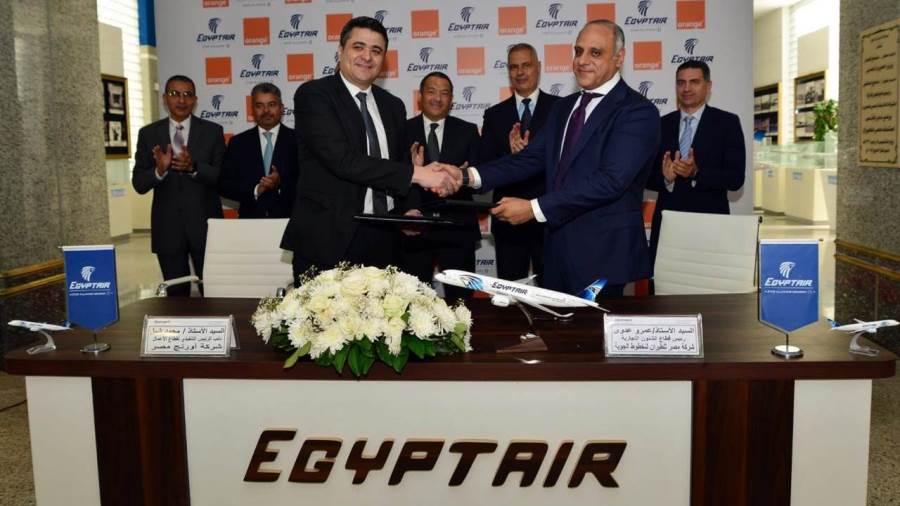 مصر للطيران وأورنج مصر.. تعاون استراتيجي يفتح آفاقًا جديدة لدمج خدمات السفر والاتصالات وتقديم تجربة سفر متكاملة