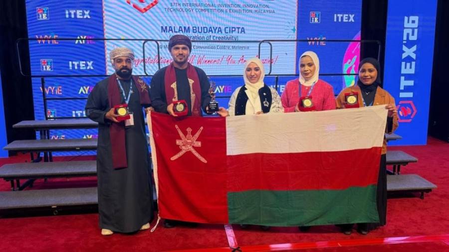 سلطنة عُمان تحصد 4 ميداليات في المعرض الدولي للاختراع والابتكار والتكنولوجيا بماليزيا