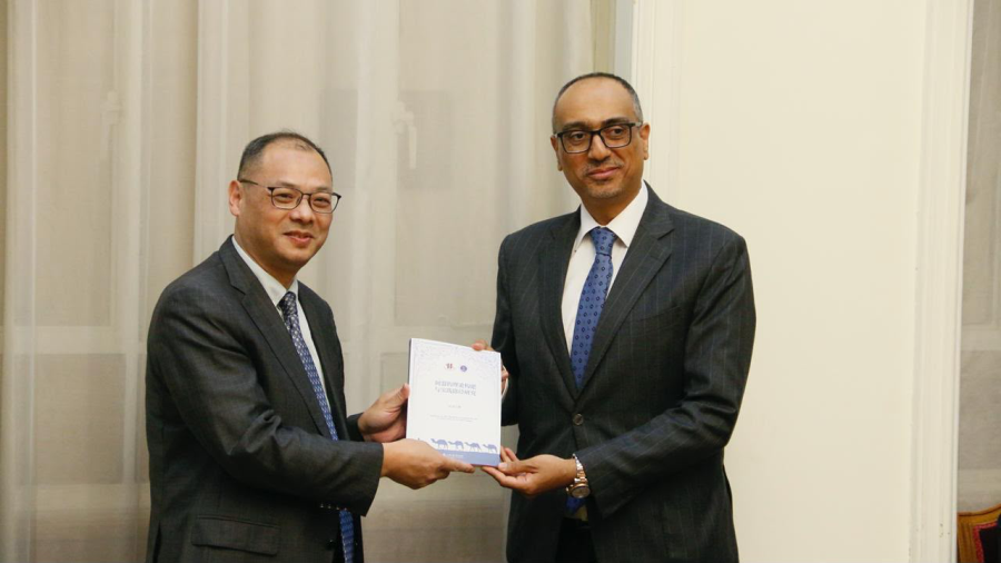 الجامعة العربية تنظم زيارة لوفد من جامعة شنغهاي لمقر الأمانة العامة   