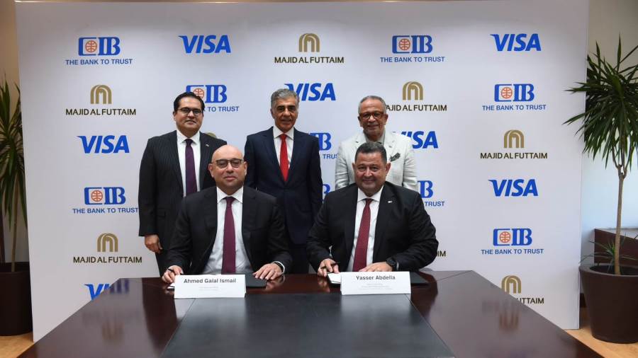 البنك التجاري الدولي يتعاون مع ماجد الفطيم و«فيزا» لإطلاق بطاقات CIB SHARE Visa الائتمانية
