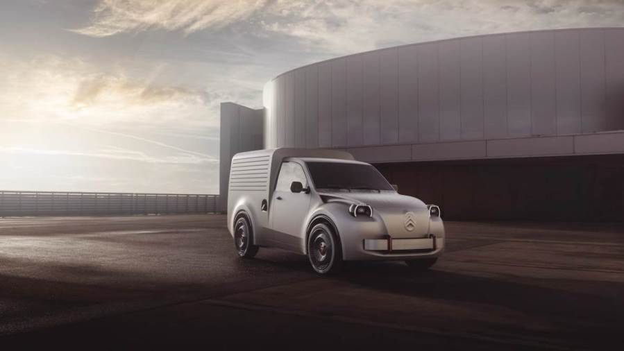 سيتروين تستحضر التصميم الأيقوني لمركبتها التجارية الخفيفة «2 CV Fourgonnette» من خلال مفهوم جديد يجمع بين الأصالة والرؤية العصرية