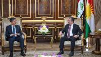 مسرور بارزاني يستقبل القنصل العام الكوري لدى أربيل 