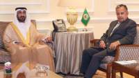 رئيس البرلمان العربي يلتقي الأمين العام لجامعة الدول العربية
