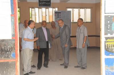 محمد عباس الصغير رئيس الاتحاد الفرعى للعاملين بتموين أسوان