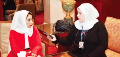 منى صقر المطروشى: الشباب العربى مطالب بالعمل التطوعى لأنه رسالة سامية لخدمة وتنمية المجتمع