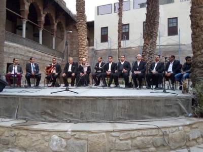 " أنوار الحبيب" تحيى حفل نقابة المعلمين بقصر الأمير طاز