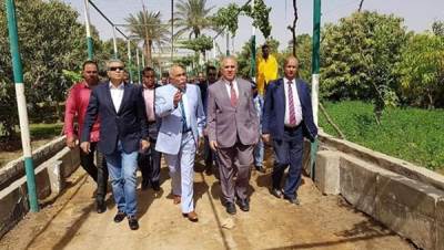 وزير الري ومحافظ المنيا يفتتحان مؤتمر "روابط مستخدمي المياه الثاني في الوجه القبلي"