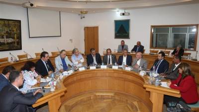 عبدالدايم تترأس الاجتماع التاسيسى الأول للجمعية العامة للشركة للقابضة للاستثمار الثقافي والسينمائي