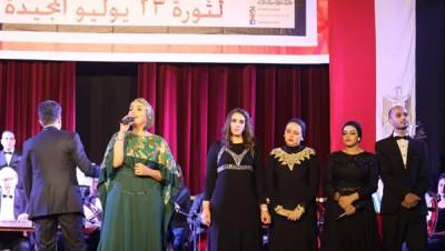 "فرح" تخطف أنظار جمهور احتفالية القومى للمسرح فى ذكرى ثورة يوليو المجيدة