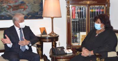 وزيرة الثقافة تبحث مع محافظ جنوب سيناء خطة تطوير قصر ثقافة الطور