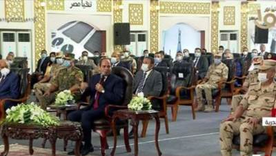 السيسى عن مخالفات البناء: لو الأمر استدعى هخلي الجيش ينزل كل قرى مصر