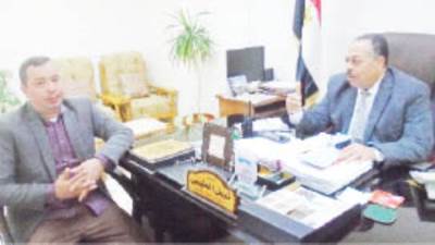 المهندس نبيل الطيبى: اهتمام كبير بالمشروعات القومية بالمحافظة.. و"ملف التقنين والتصالح " على رأس الأولويات