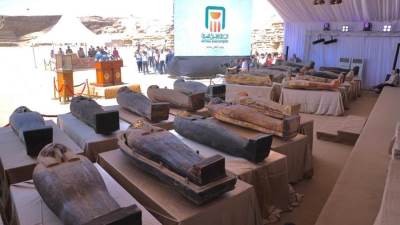 برعاية البنك الاهلي المصري.. وزارة السياحة والاثار تعلن عن كشف أثري جديد بمنطقة سقارة 