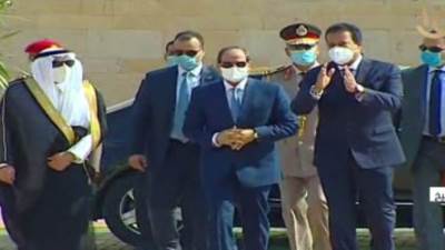 الرئيس السيسي يتفقد جامعة الملك سلمان بشرم الشيخ والمبانى التابعة لها