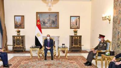 السيسى يبحث مع وزير الدفاع العراقي التعاون الثنائي العسكري بين البلدين