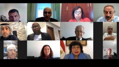 وزيرة الثقافة تتراس اجتماع المجلس التنفيذي السادس والعشرين للمجمع العربي للموسيقى