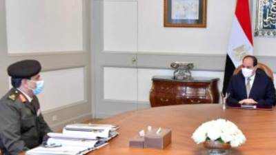 الرئيس يوجه بتوفير الموارد المالية للشركات المدنية المنفذة للمشروعات القومية