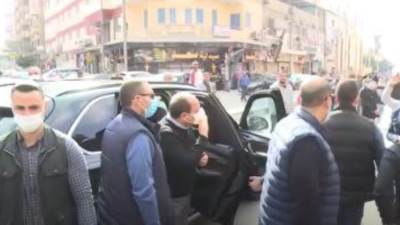 السيسي يتفقد اعمال تطوير محاور شرق القاهرة بمدينة نصر