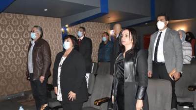 وزيرة الثقافة ورئيسة القومي للمرأة تشهدان "جنه هنا" بأوبرا ملك