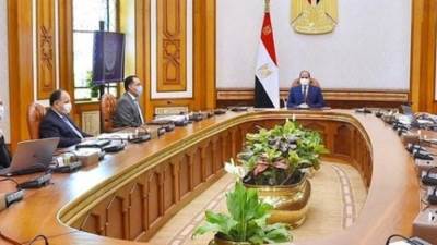 الرئيس السيسى يتابع الموقف التنفيذى للمشروع القومى لتطوير قرى الريف المصرى