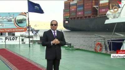 الرئيس السيسي : افتتاح ميناء برنيس وجرجوب خلال شهرين