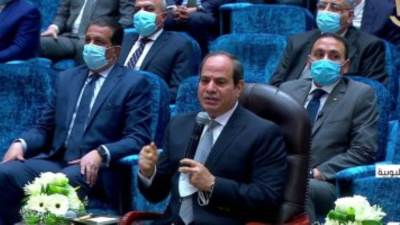 الرئيس السيسي: مصنع مشتقات البلازما كان حلم.. وهيكون جاهز خلال سنتين