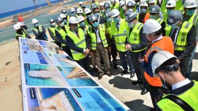 السيسي‭ ‬يعتزم‭ ‬زيارة‭ ‬محطة‭ ‬الضبعة‭ ‬النووية‭ ‬الفترة‭ ‬القادمة