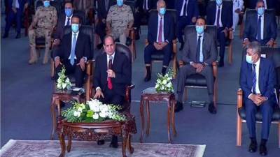 الرئيس السيسى: "حقوقنا المائية مش ممكن حد يتجاوزها.. وقلق المصريين مشروع"