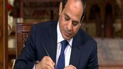 الرئيس السيسي يصدر عددا من القرارات الجمهورية بتعيين قضاة باستنئاف القاهرة والإسكندرية