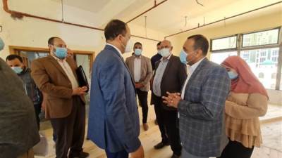 رئيس جامعة دمنهور يواصل متابعة التشطيبات النهائية لكلية الهندسة لقرب إفتتاحها