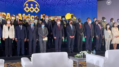 رئيس الوزراء يلتقى وزير الاستثمار بجمهورية جنوب السودان