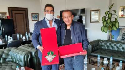 تكريم  كامل أبو على بدولة المغرب