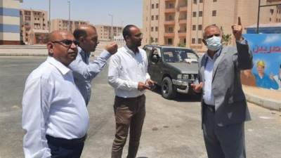 مسئولو "الوزارة" يتفقدون سير العمل بمشروعات الإسكان والمرافق بأكتوبر الجديدة