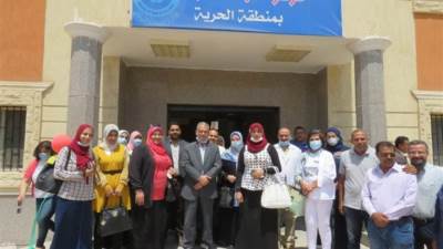 رئيس جهار العبور الجديدة يعلن افتتاح المركز الطبي بحي الحرية على مساحة 1500م٢