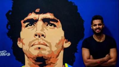 "إيتو" رسام الجرافيتى: أرسم بالفوسفور.. الناس قالولى "إزاى رسوماتك بتنور الجدران".. صور