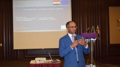 نائب وزير الإسكان يُشارك في ورشة عمل عن تحلية مياه البحر بمشاركة الاتحاد الأوروبي