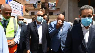 الجزار ورحمي يتفقدان الموقف التنفيذي لمشروعات مبادرة "حياة كريمة" بكفر نواى في الغربية