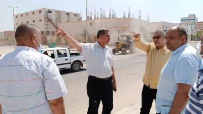 جهاز "الصالحية الجديدة" يشن حملة لضبط مخالفات الصرف الصناعي بالمنشآت الصناعية بالمدينة