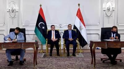 مدبولى: البدء فى تنفيذ مشروعات تلبى طموحات الليبيين قريباً