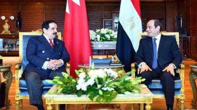 الرئيس لملك البحرين: نعتز بالروابط التاريخية التي تجمع بين البلدين والشعبين الشقيقين
