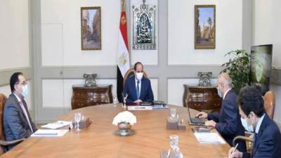 الرئيس السيسى: تغير مسار منظومة النقل البحرى فى مصر الفترة المقبلة